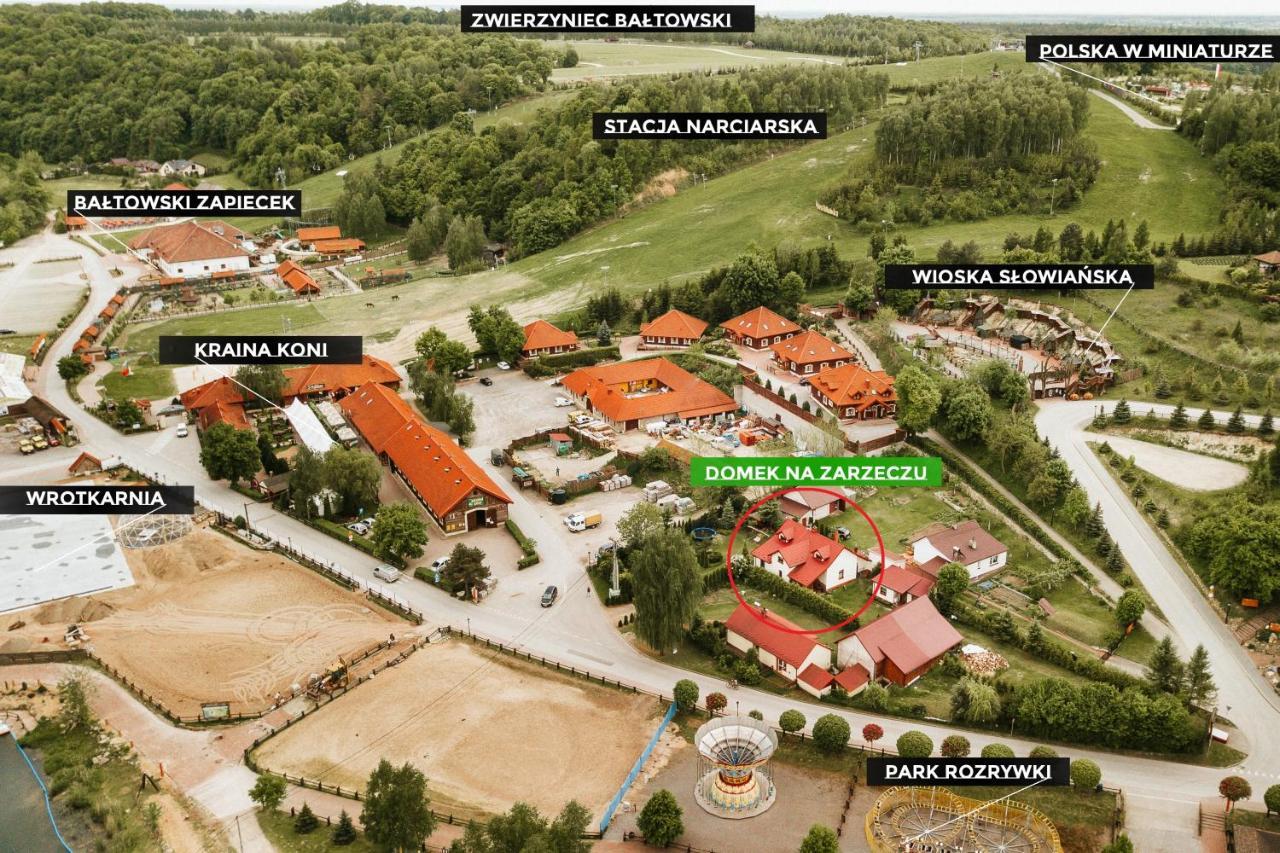 Domek Na Zarzeczu Baltow Exteriör bild